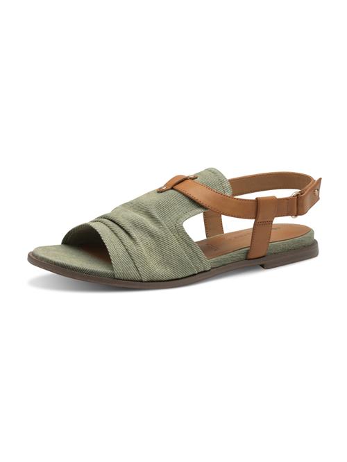 Tamaris Sandaler  brun / lysegrøn