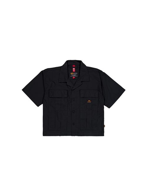 ALPHA INDUSTRIES Bluse  gul / sort