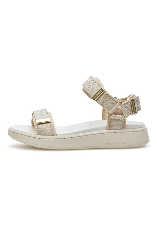 WODEN Sandaler 'Line Fish'  elfenben