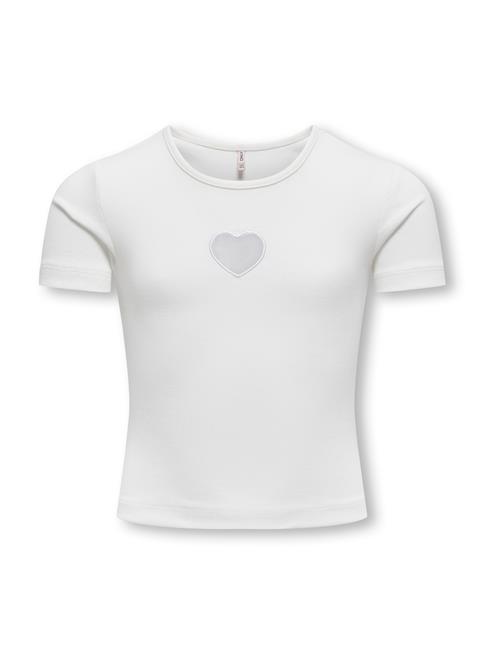ONLY GIRLS Bluser & t-shirts 'KOGNESSA'  hvid