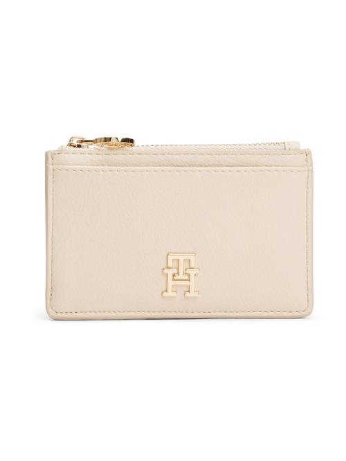 TOMMY HILFIGER Tegnebog 'DISTINCT'  lysebeige