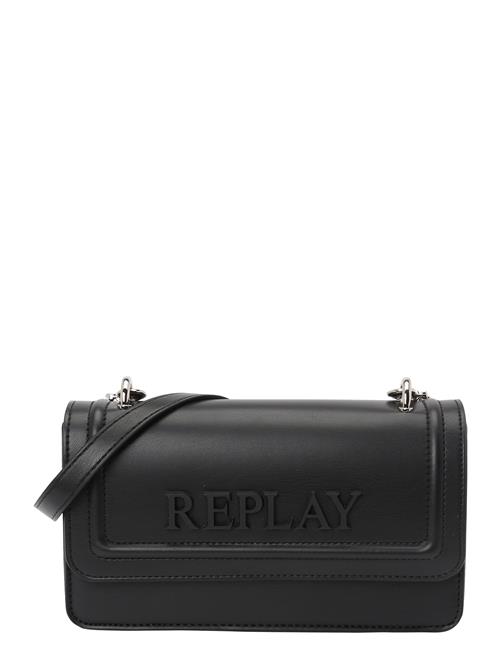 REPLAY Skuldertaske  sort