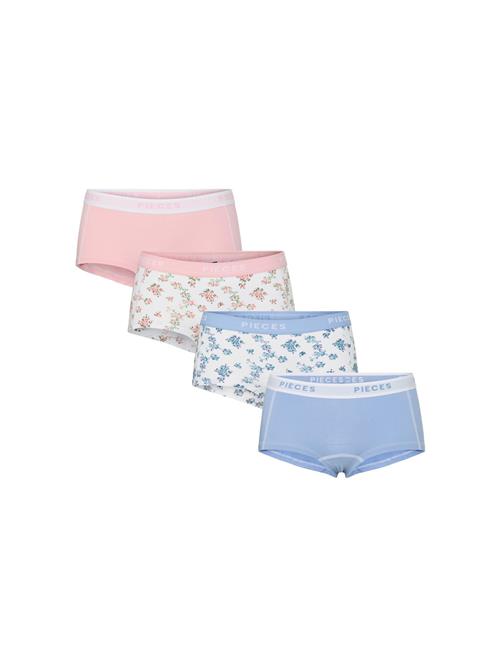 PIECES Panty  blå / pink / hvid