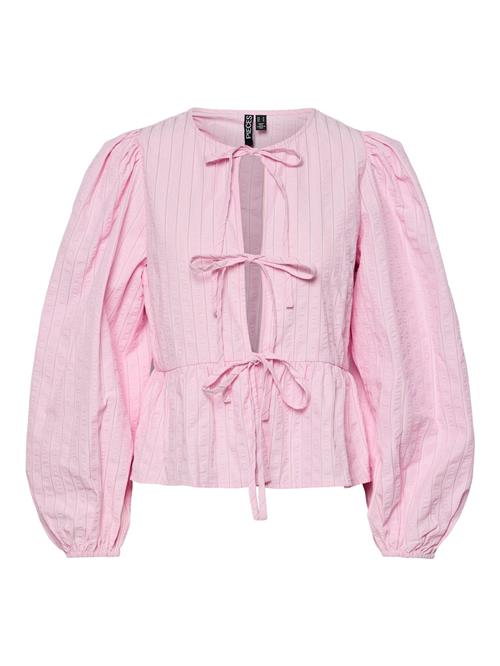 PIECES Bluse 'PCAgnete'  lyserød