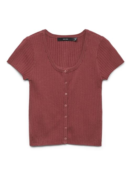 Se VERO MODA Cardigan 'VMGold'  rustbrun ved About You