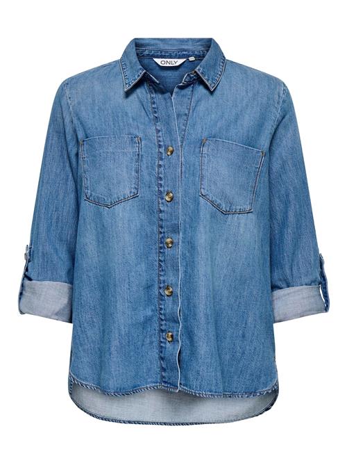 ONLY Bluse  blue denim