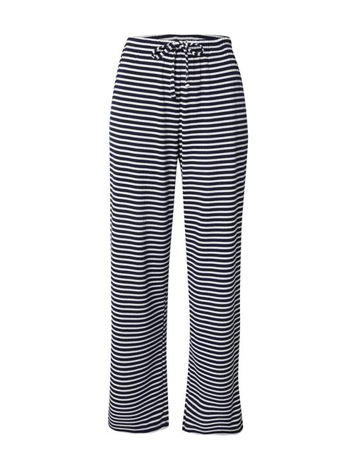 PIECES Bukser 'PCSoffi'  navy / hvid