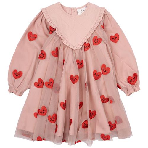 Se The New Siblings Nicoline Kjole Adobe Rose | Lyserød | 110 cm ved Babyshop