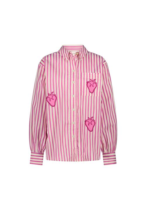 Fabienne Chapot Bluse  creme / pink