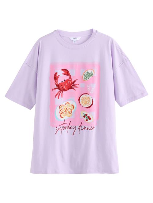 Next Shirts  lilla / blandingsfarvet