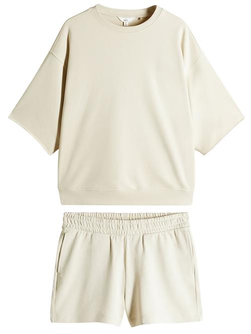 The Set Joggingdragt  creme