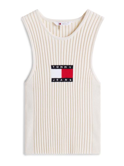 Tommy Jeans Sticktop  ecru / mørkeblå / knaldrød / hvid