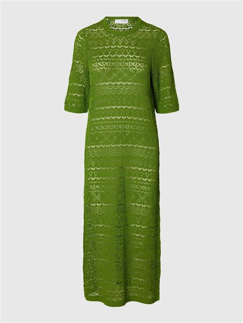 SELECTED FEMME Strikkjole  grøn