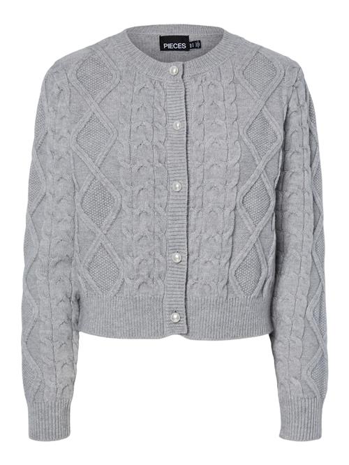 PIECES Cardigan 'PCSofia'  grå