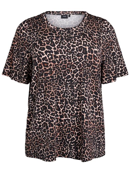 Zizzi Shirts  beige / brun / sort