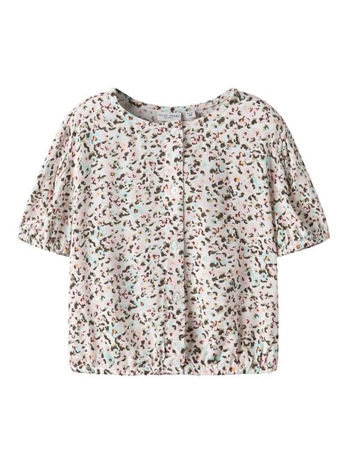NAME IT Bluse  blandingsfarvet / hvid