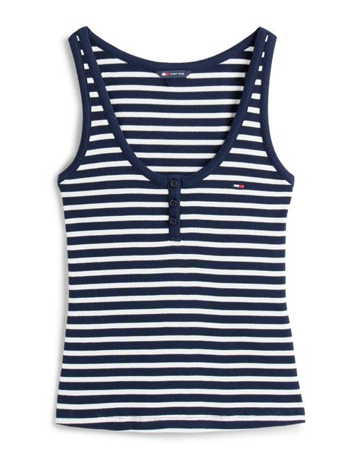 Tommy Jeans Overdel  navy / hvid