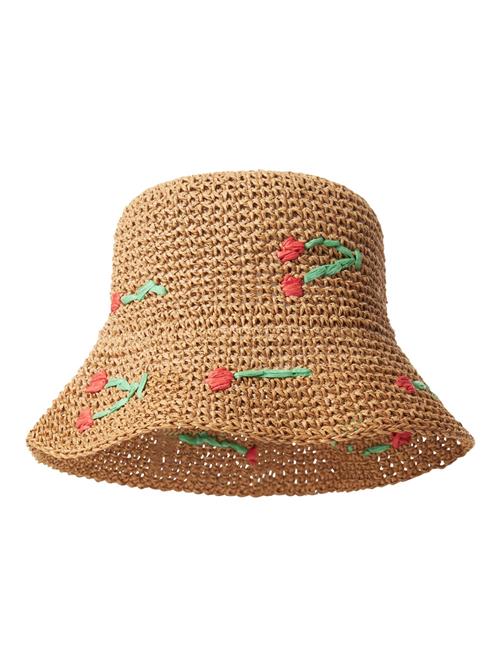 NAME IT Hat 'Fischer'  brun / grøn / rød