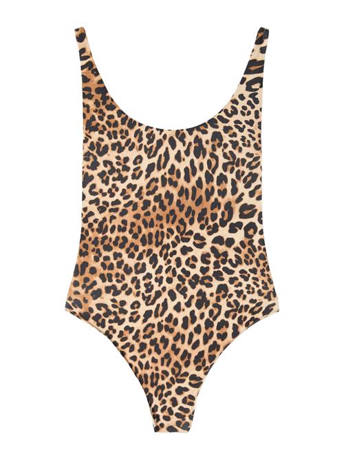 Bershka Body  brokade / cappuccino / sort