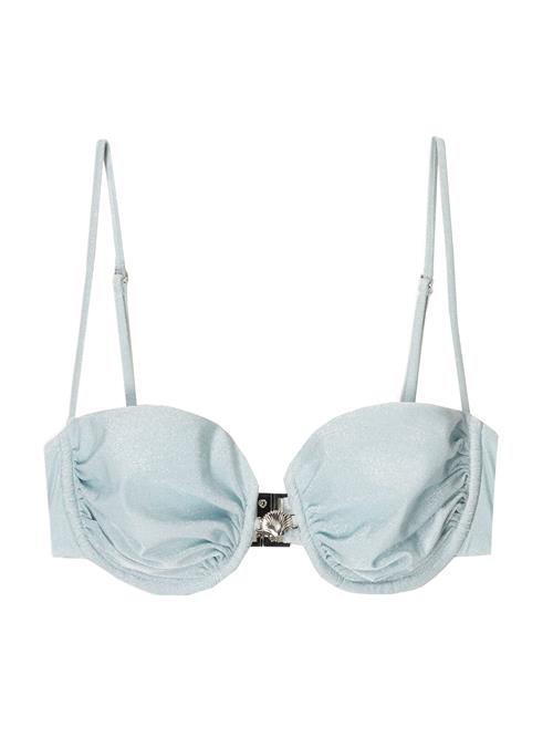 Bershka Bikinioverdel  lyseblå