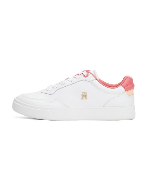 TOMMY HILFIGER Sneaker low 'Essential'  laks / pastelorange / hvid