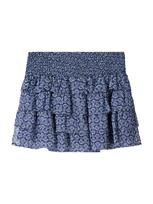 Bershka Nederdel  navy / hvid