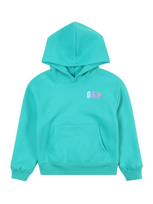 GAP Sweatshirt 'HERITAGE'  turkis / pastelblå / lavendel / lys pink