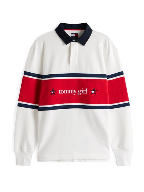 Tommy Jeans Sweatshirt  mørkeblå / rød / hvid