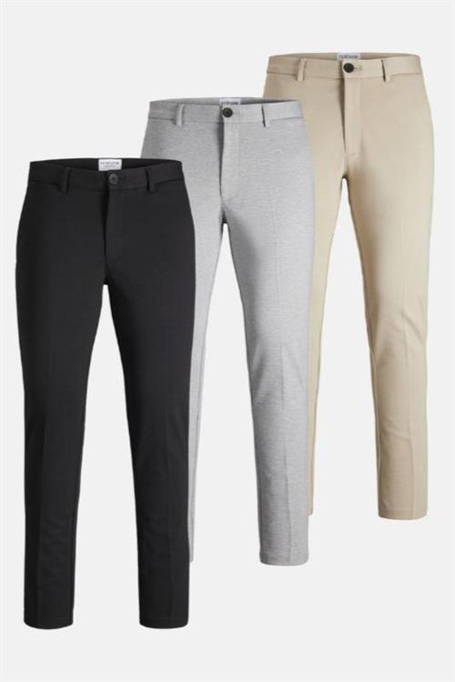 Se TEESHOPPEN 3 stk. Performance Pants 3 stk. - Pakketilbud (B.T) - Default Title - Bukser med stretch - TeeShoppen ved Teeshoppen