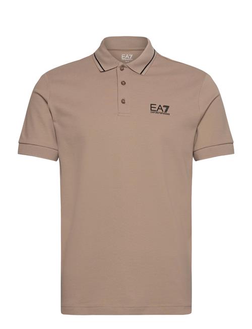 Polo Shirt EA7 Beige