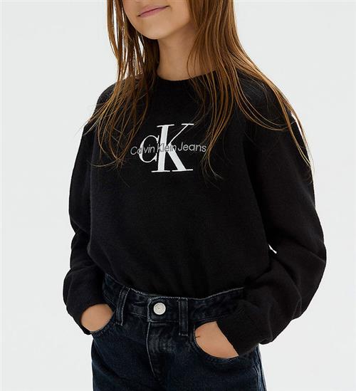 Calvin Klein Bluse - Strikket - Monologo - Sort