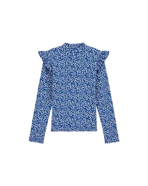 WE Fashion Bluser & t-shirts  blå / hvid