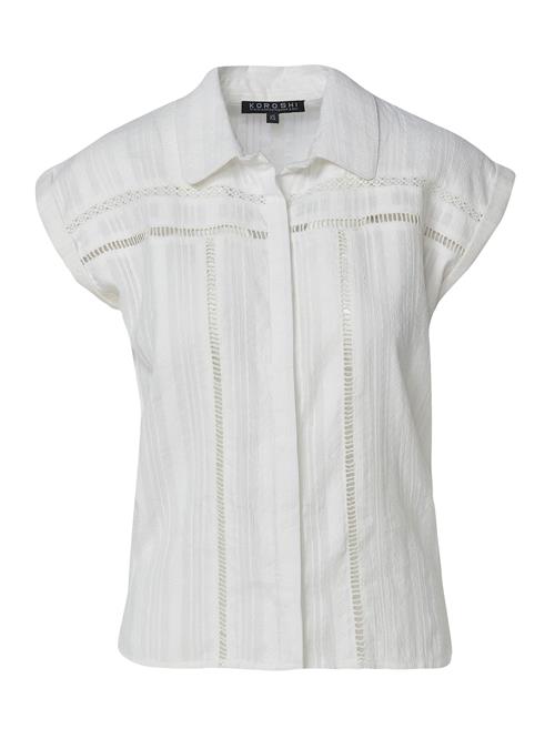 KOROSHI Bluse  hvid