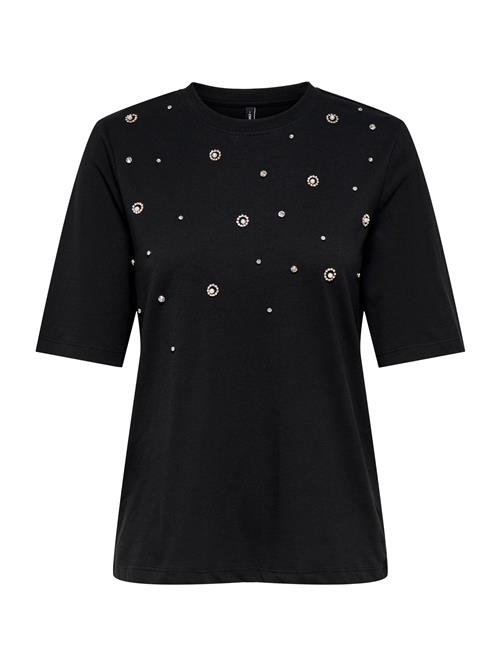 Only Petite Shirts 'ONLJULIA'  sort / perlehvid
