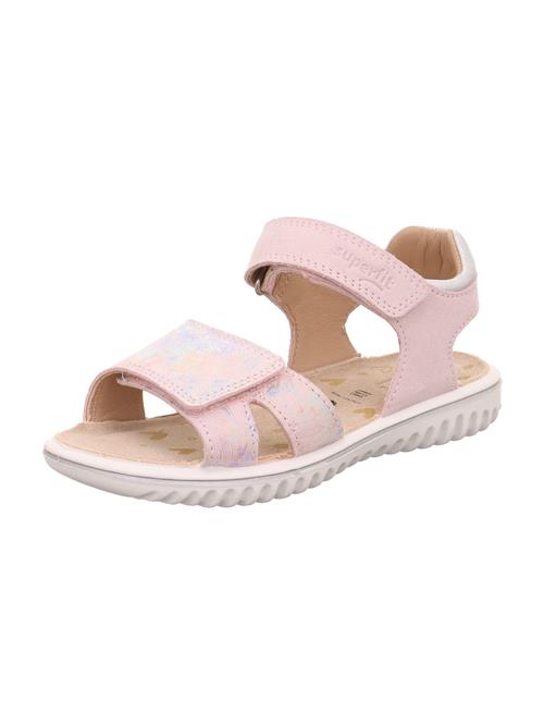 Se SUPERFIT Sandaler 'SPARKLE'  himmelblå / lyserød / hvid ved About You