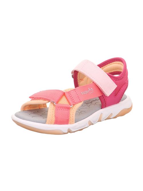 SUPERFIT Sandaler 'PEBBLES'  orange / pink / lys pink
