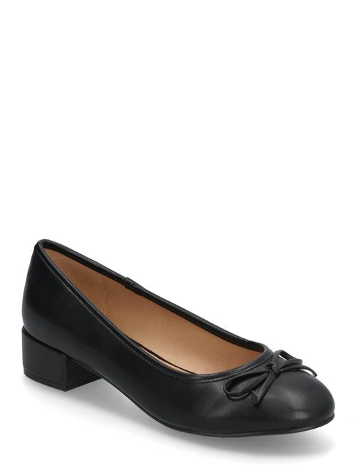 Biacindy Ballet Flat Faux Leather Bianco Black