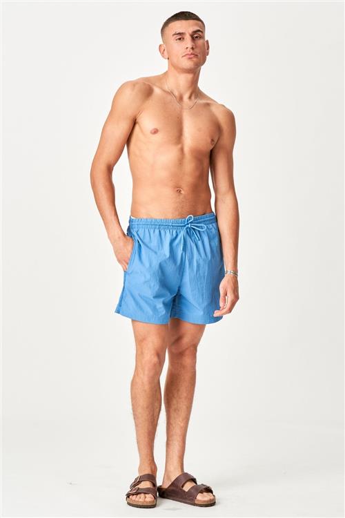 Premium Badeshorts - Turkis - L - TeeShoppen