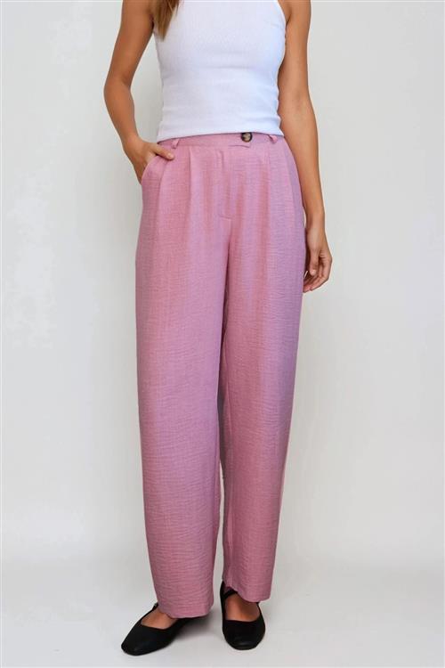 Emma Bukser Loose - Lyserød - XL - TeeShoppen
