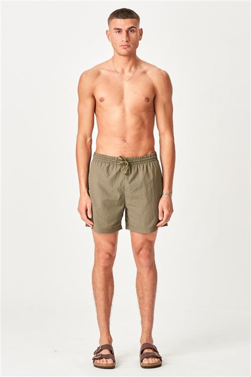 Premium Badeshorts - Army - XL - TeeShoppen