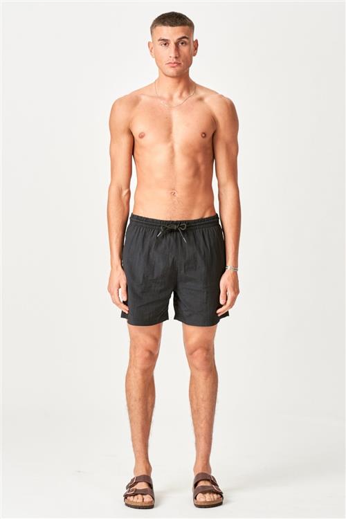 Premium Badeshorts - Sort - XL - TeeShoppen
