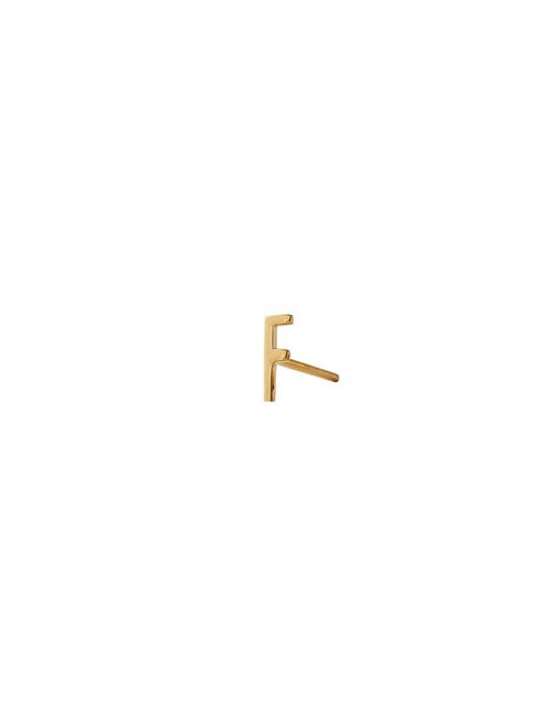 Earring Studs Archetypes, A-Z Design Letters Gold