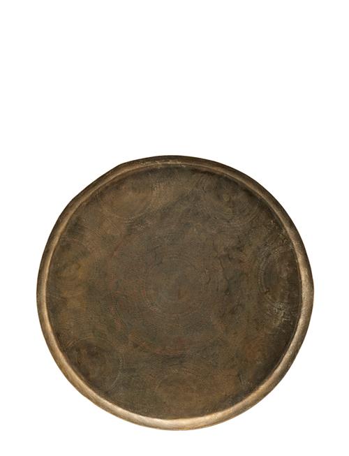 Bakke, Hdjhansi, Antik Messingfinish House Doctor Gold