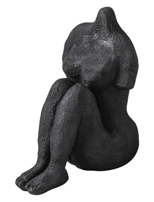 Art Piece Sitting Woman Mette Ditmer Black