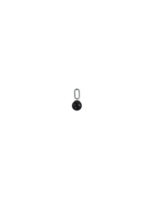 St Drop Charm Design Letters Black