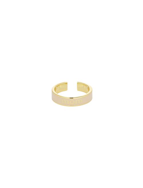 Vip Word Candy Ring Design Letters Beige