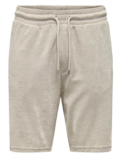Onsdeniz Reg Terry Shorts Cs ONLY & SONS Beige