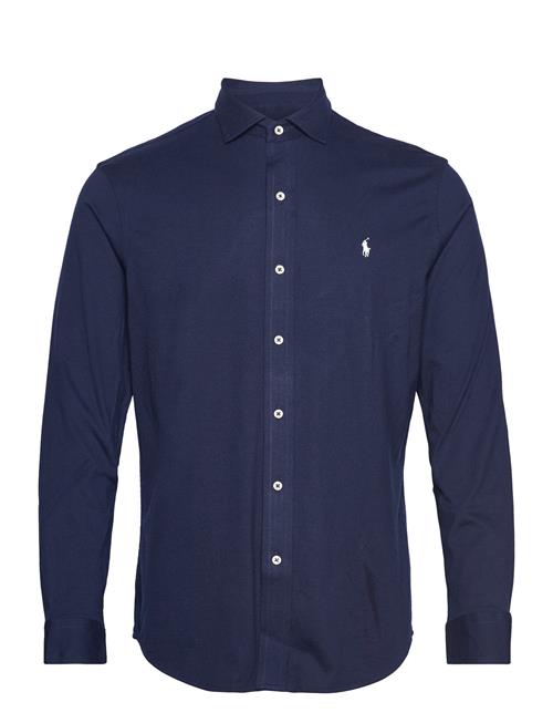 Jersey Spread-Collar Shirt Polo Ralph Lauren Navy