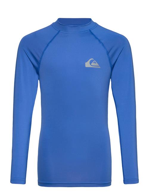 Everyday Upf50 Ls Youth Quiksilver Blue