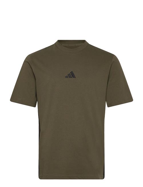 M 3S Sj T Adidas Sportswear Khaki